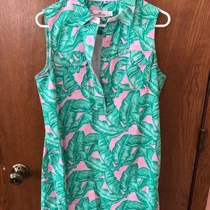 Vineyard vines palms polo dress